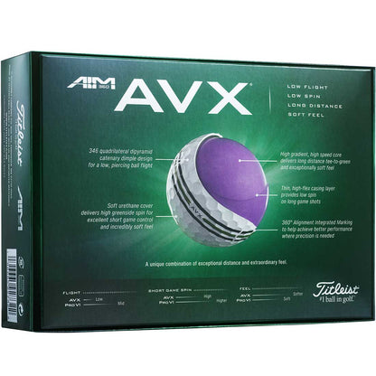 Titleist 2025 AVX Aim 360 Golf Balls