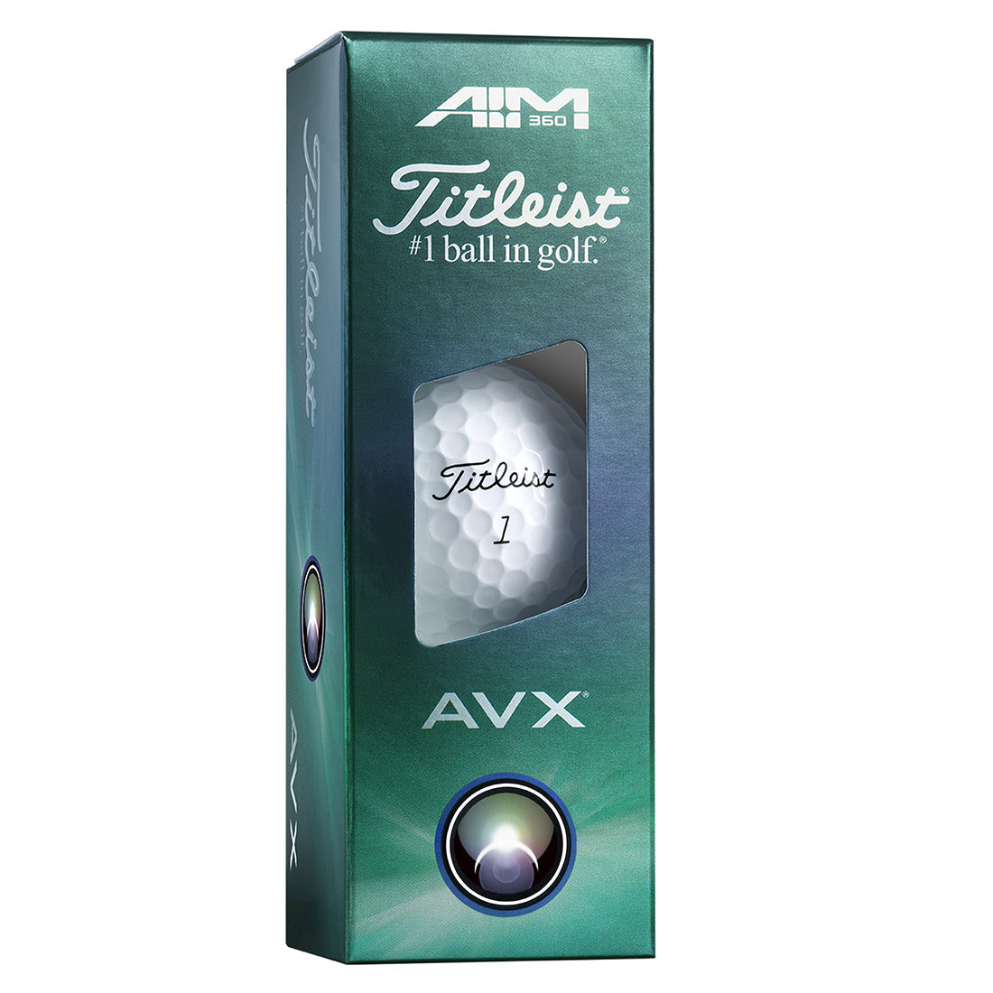 Titleist 2025 AVX Aim 360 Golf Balls