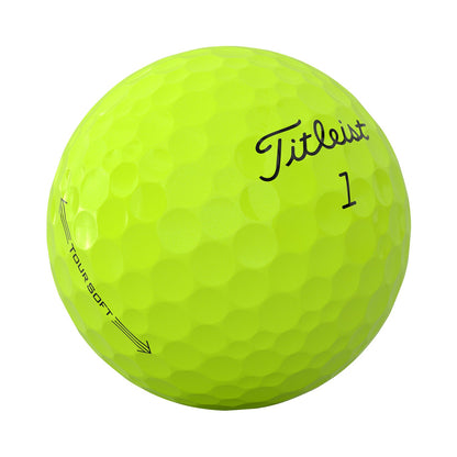 Titleist Tour Soft Yellow Golf Balls