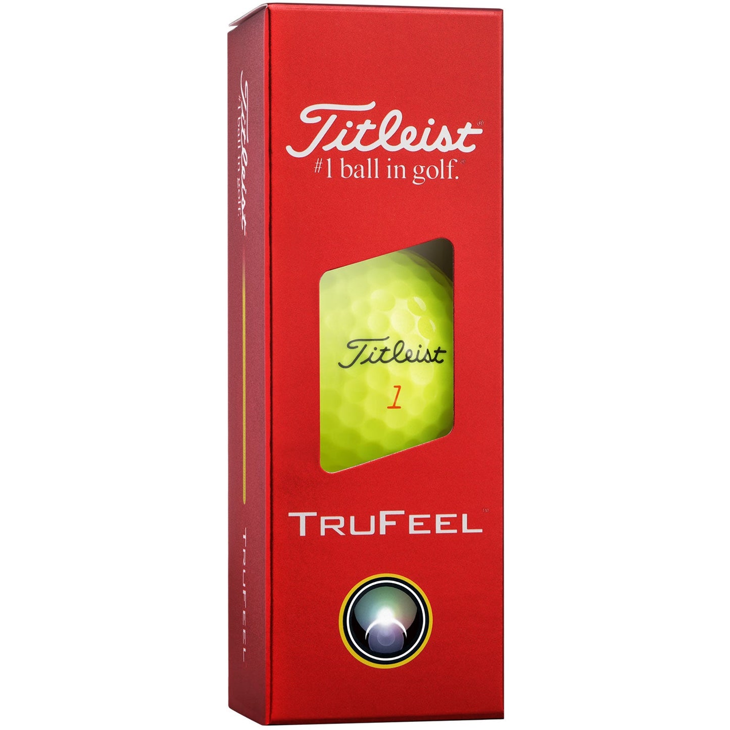 Titleist TruFeel Yellow Golf Balls