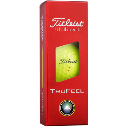 Titleist TruFeel Yellow Golf Balls
