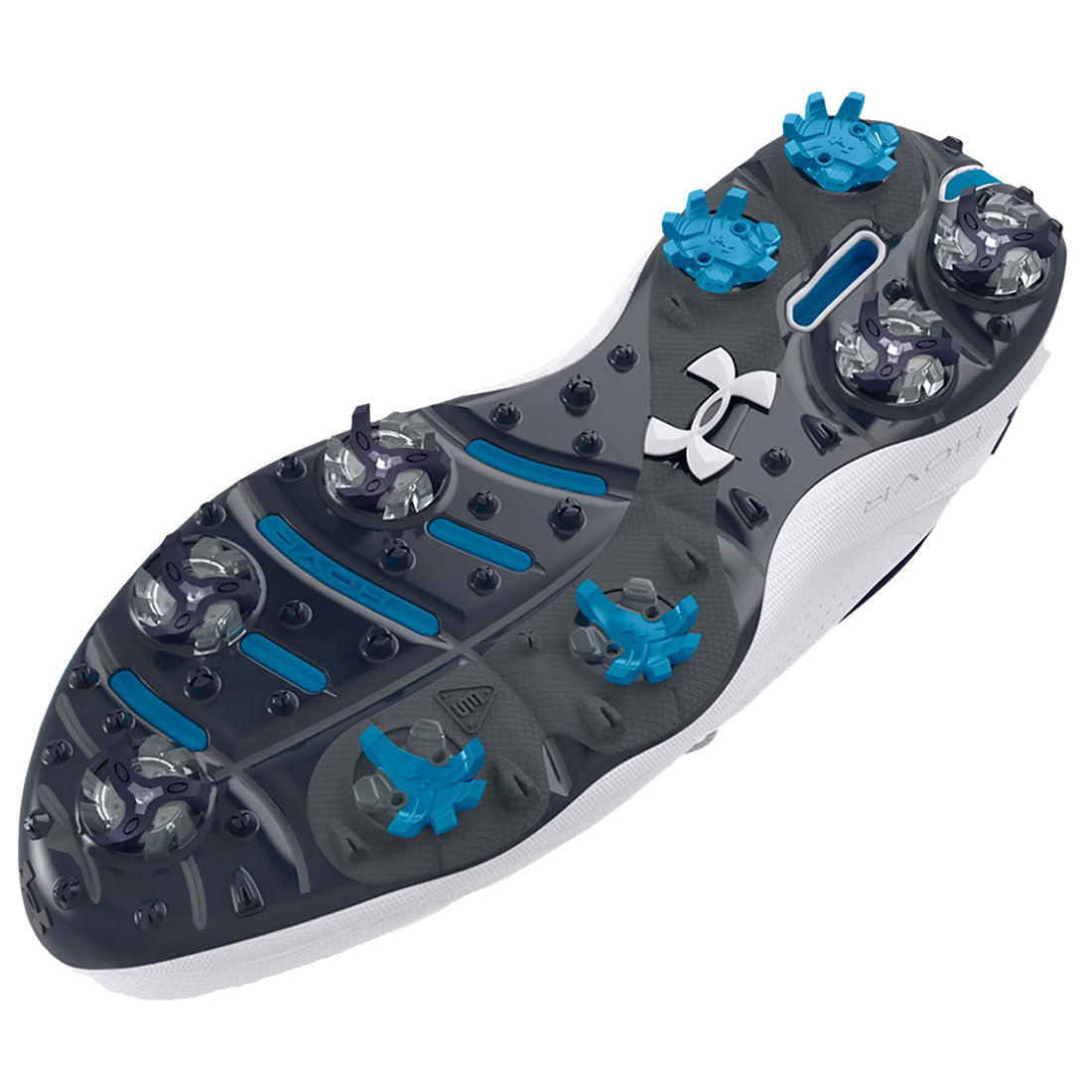 Under Armour Drive Pro Golf Shoes White/Blue