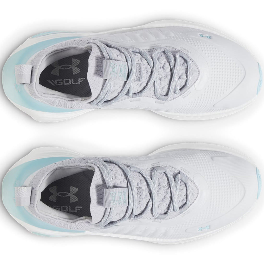 Under Armour Women's Phantom Fore Golf Shoes Distant Grey/Stream