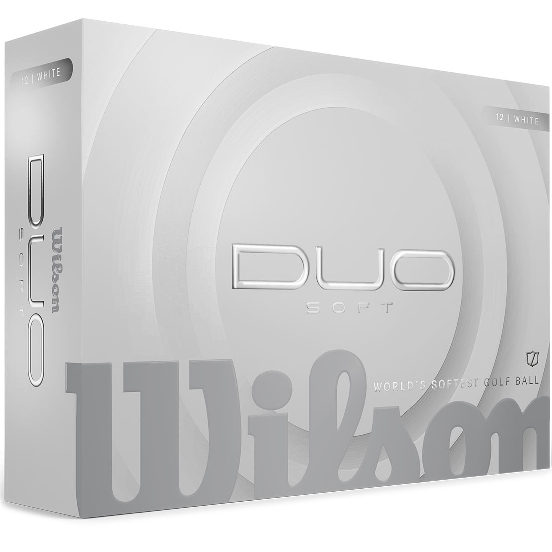 Wilson DUO Soft White Golf Balls