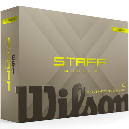 Wilson Staff Model X Yellow Golf Balls