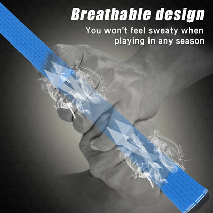Yamato Single-Color Blue Golf Grips 8-Pack – Soft, Non-Slip Grip