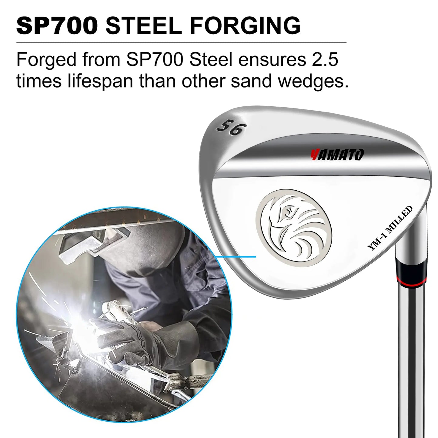 Yamato Eagle Wedges-Maximum Spin,Tour-Level Performance & Premium Finishes