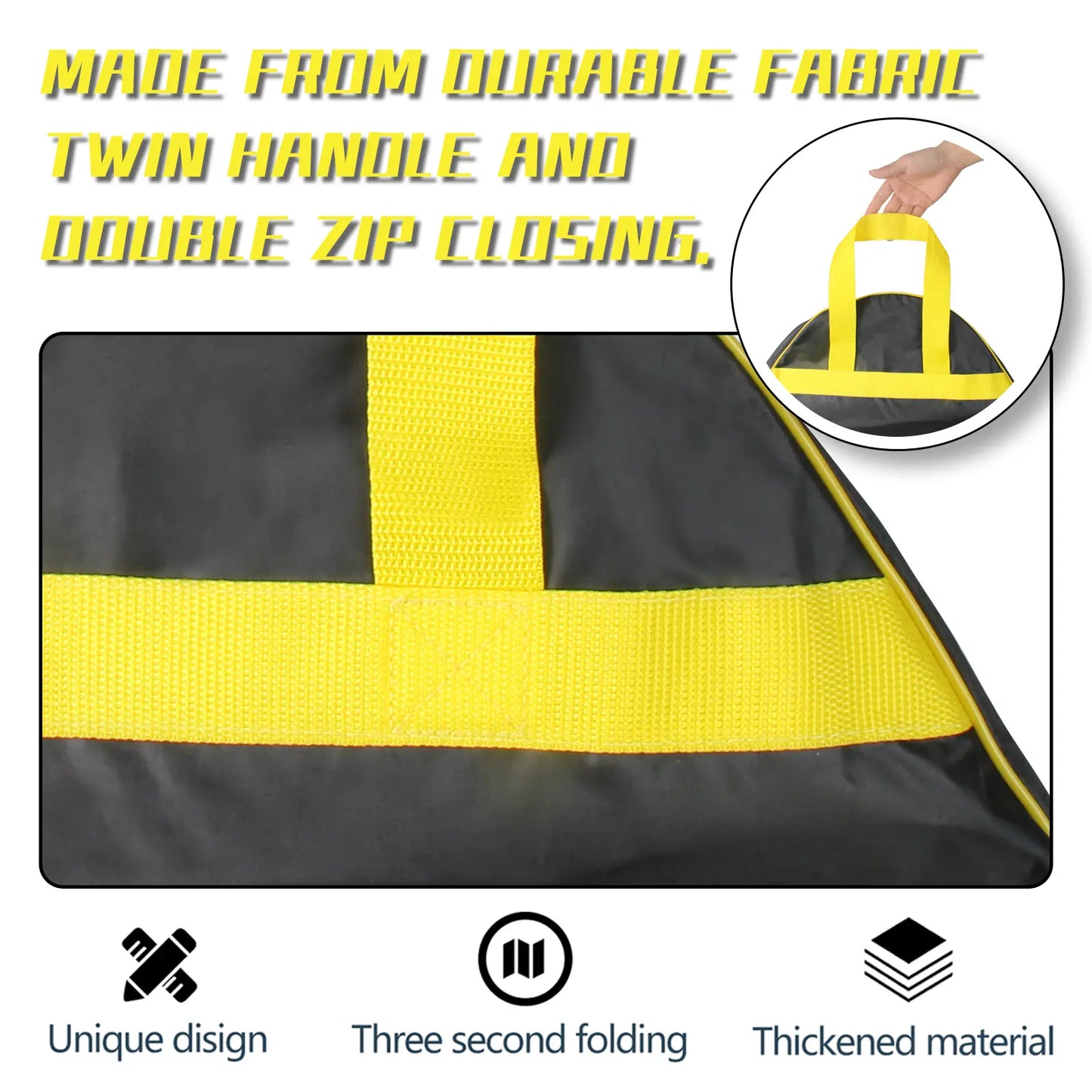Yamato Golf Cart Cover QCBD– Universal Fit Storage for Push Carts