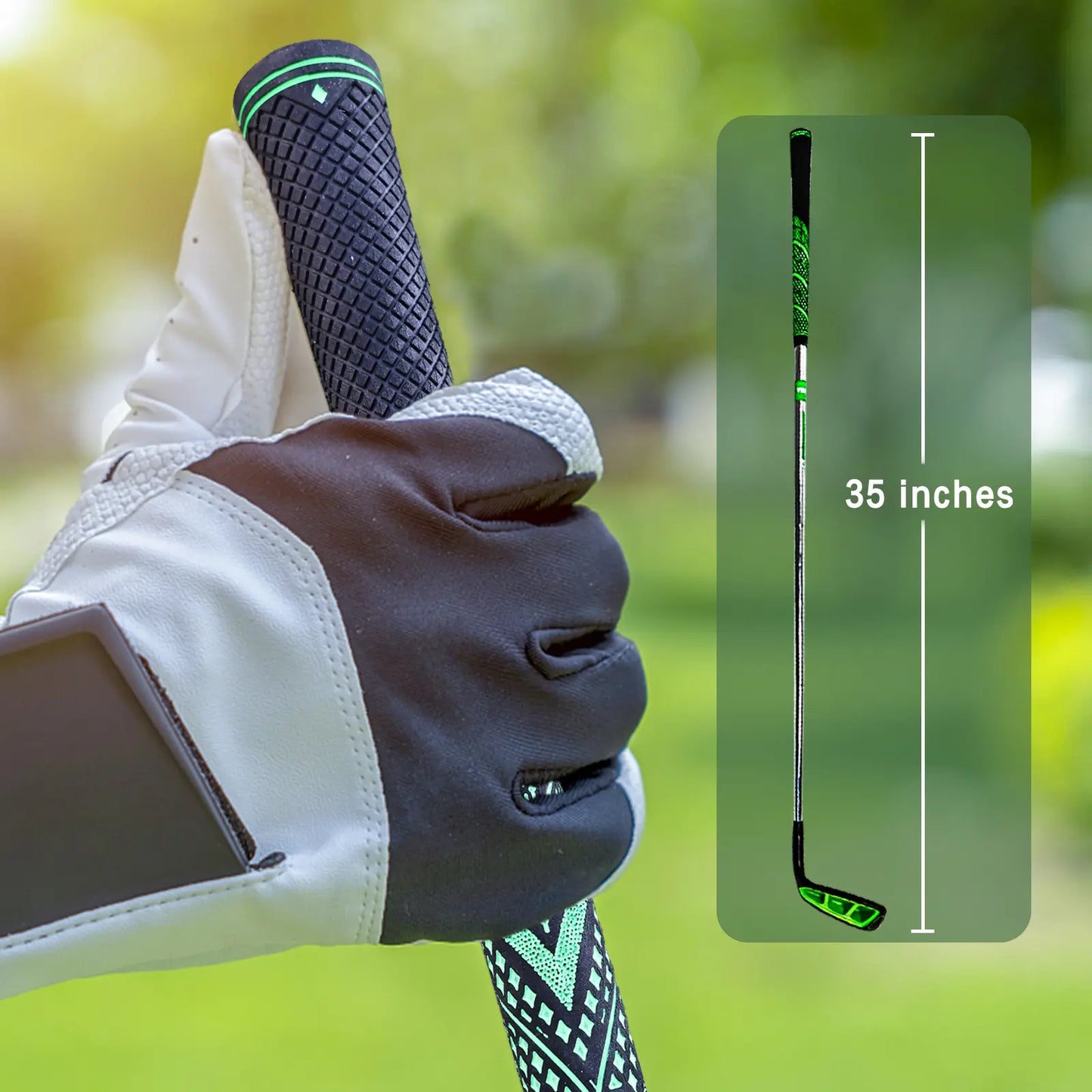 Yamato Golf Chipper Green  for Men & Women – Improve Short Game