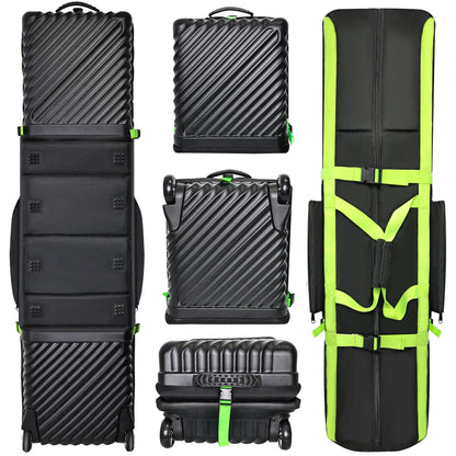 Yamato Foldable Golf Travel Hard Case – Lightweight & TSA Approved