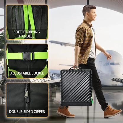 Yamato Foldable Golf Travel Hard Case – Lightweight & TSA Approved