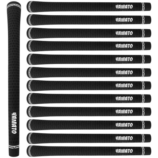 Yamato Rubber Golf Grips Set – Black/Blue 13pcs