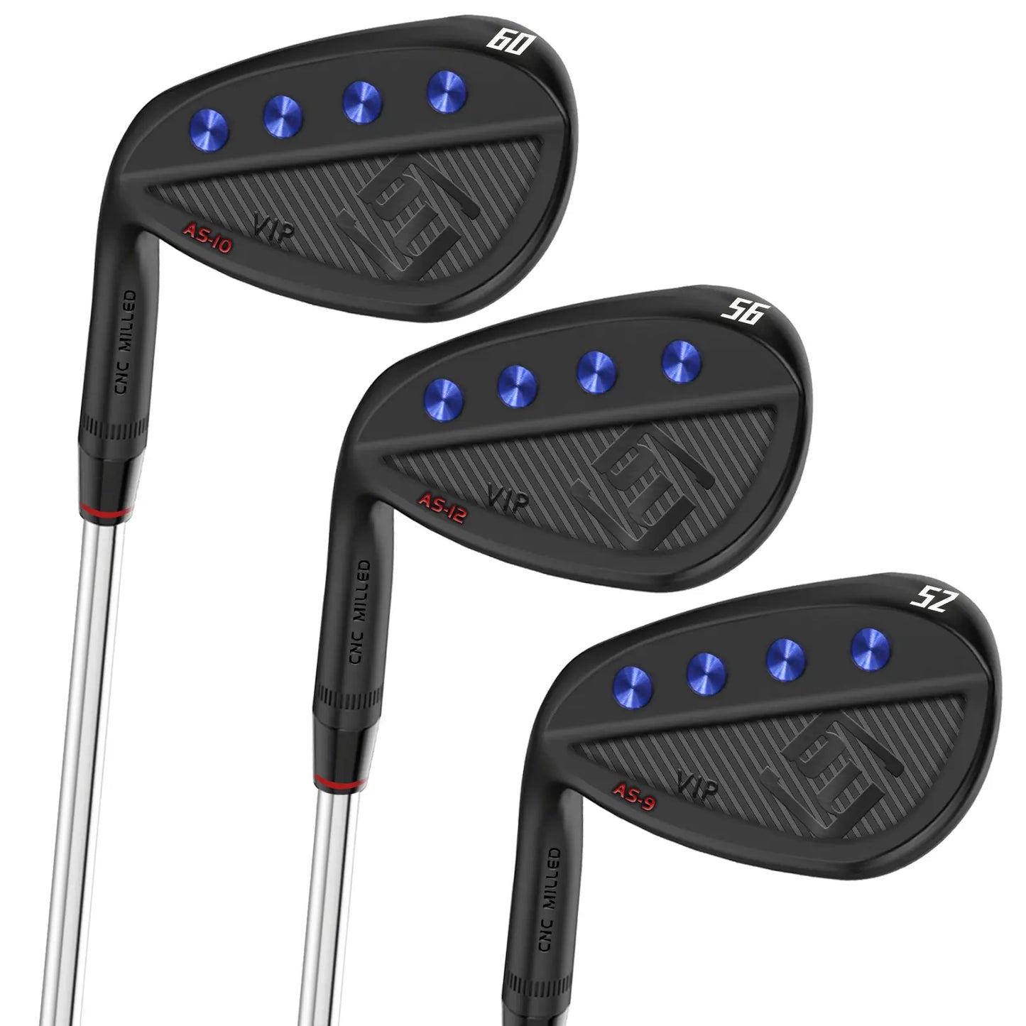 Yamato Left Hand Golf Wedge Set 52° 56° 60° 72° – Forged Spin Control