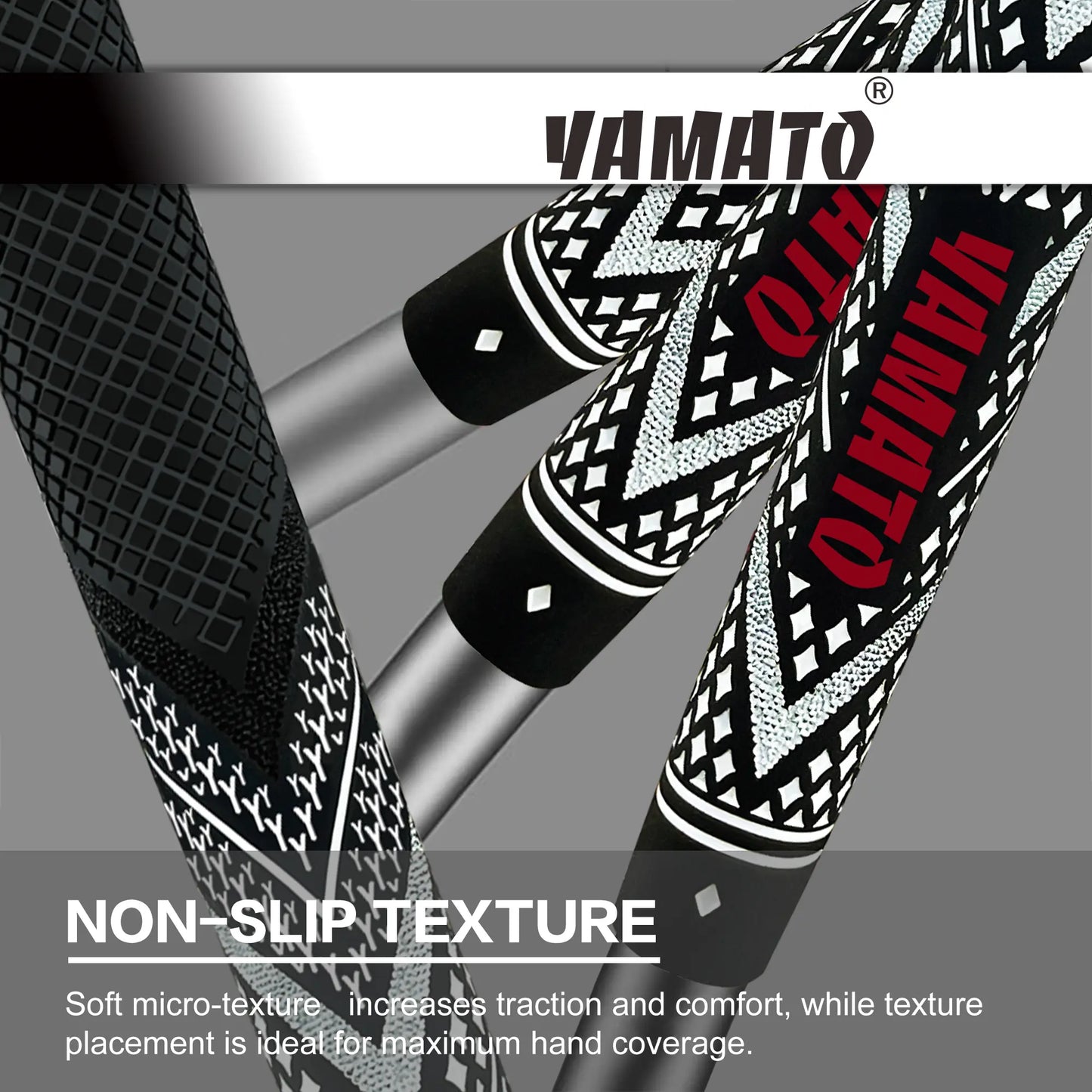 Yamato White Golf Grips 13-Pack – Clean Look, All-Weather Control