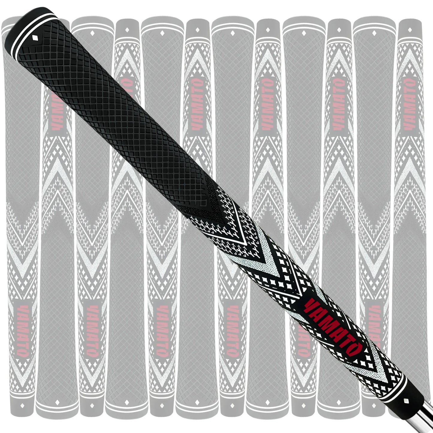 Yamato White Golf Grips 13-Pack – Clean Look, All-Weather Control