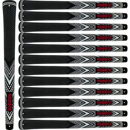 Yamato White Golf Grips 13-Pack – Clean Look, All-Weather Control