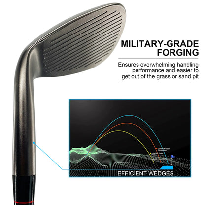 Yamato Forged Golf Wedge Set 3PCS | High Spin 50°/54°/58° or 52°/56°/60° Combo