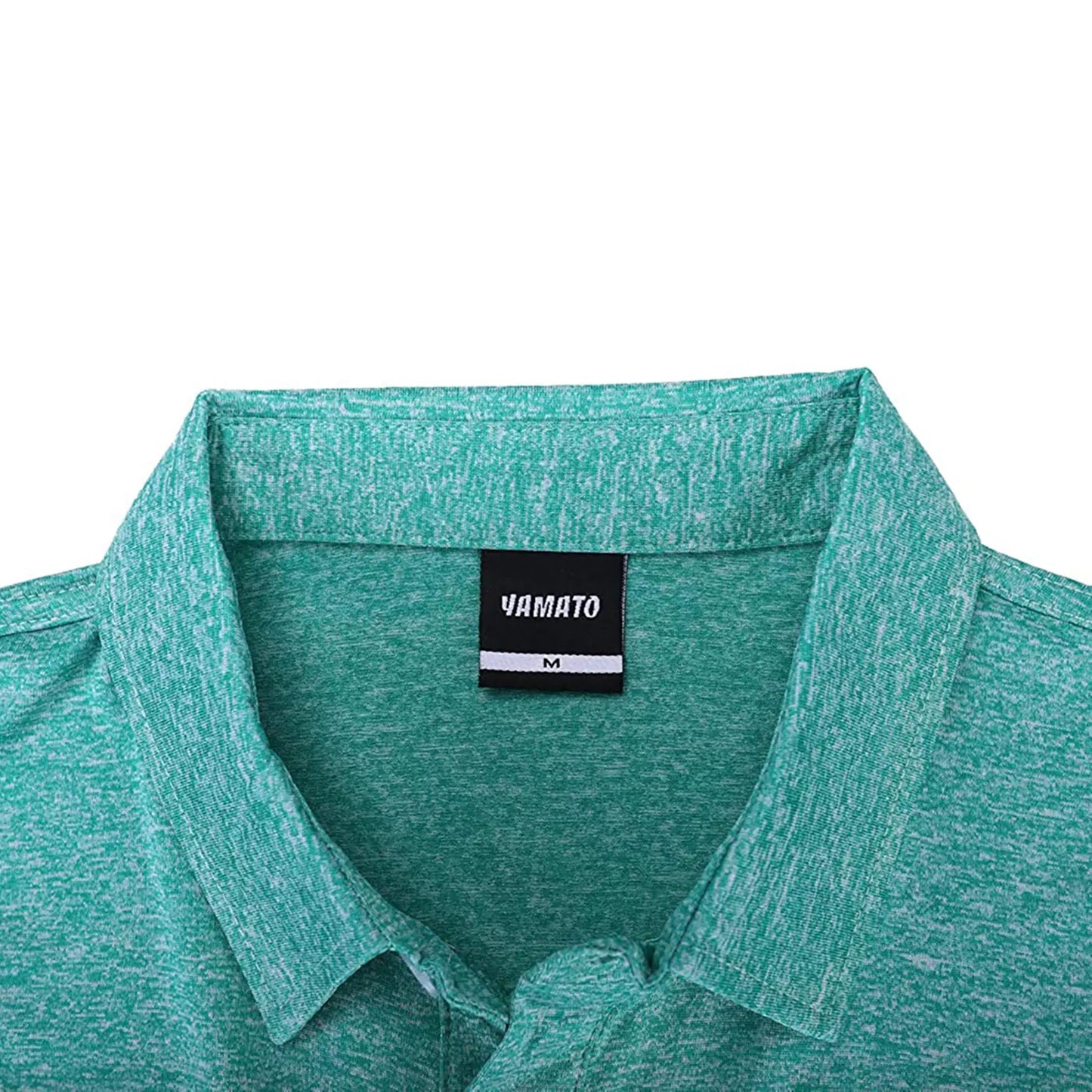Yamato Men’s Slim-Fit Golf Polo – Turquoise, Quick-Dry, Performance Fit