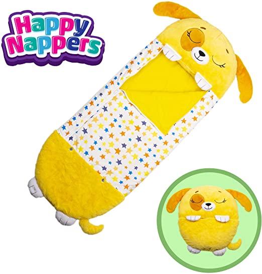 Almohada y saco de dormir para niños