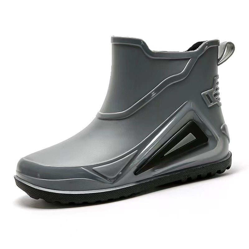 Botas de lluvia antideslizantes impermeable para hombre