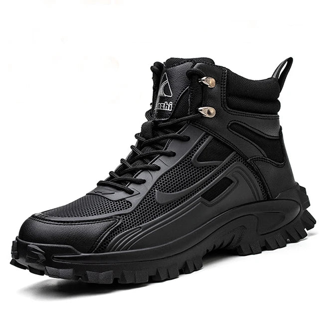 S1P zapatos de seguridad para hombres, impermeables.