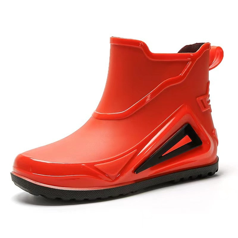 Botas de lluvia antideslizantes impermeable para hombre