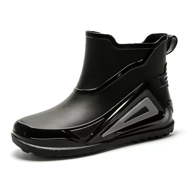 Botas de lluvia antideslizantes impermeable para hombre