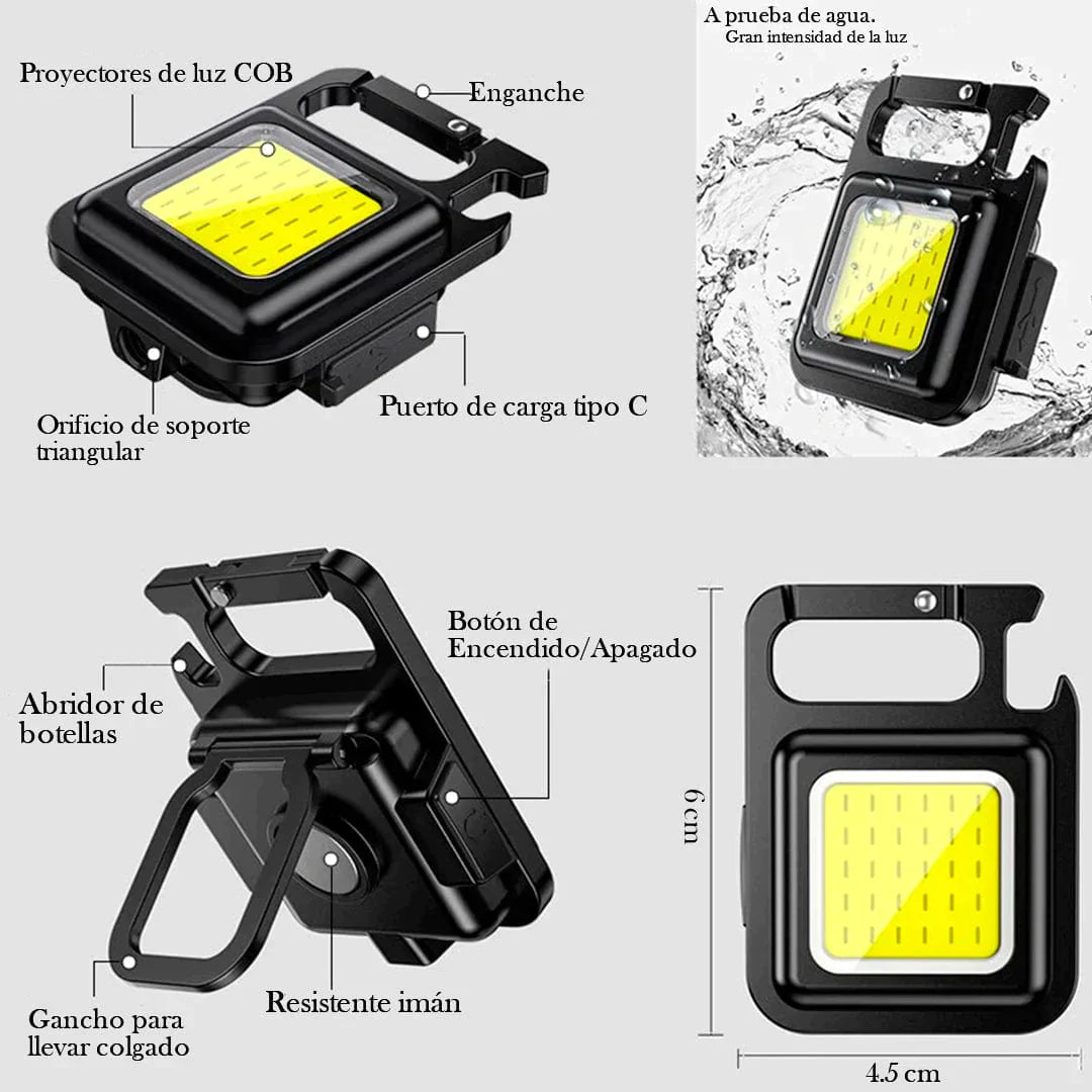 Mini Linterna LitPro 8 en 1